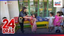 Estudyanteng nagdala ng kalabaw para boluntaryong araruhin ang taniman ng kanilang eskwelahan, hinatiran ng regalo ng GMAKF | 24 Oras