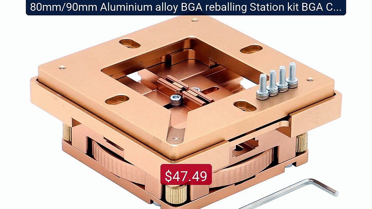 80mm/90mm Aluminium alloy BGA reballing Station kit BGA Chip R... -- Hot Deal 2026 | Limited Offer!