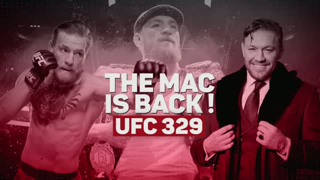 UFC 329 - McGregor vs. Holloway 2, "The Mac is back !"