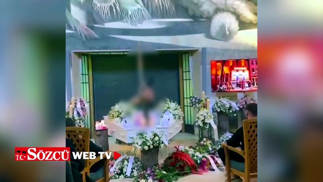Görenler gözlerine inanamadı! Cenaze töreninde direk dansı yapıldı