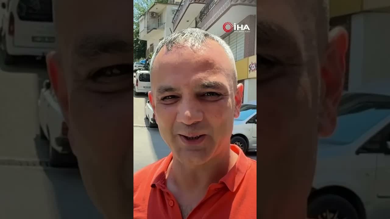 Yokuştan Aşağı Hızla Gelen Konteyner Araca Böyle Çarptı!