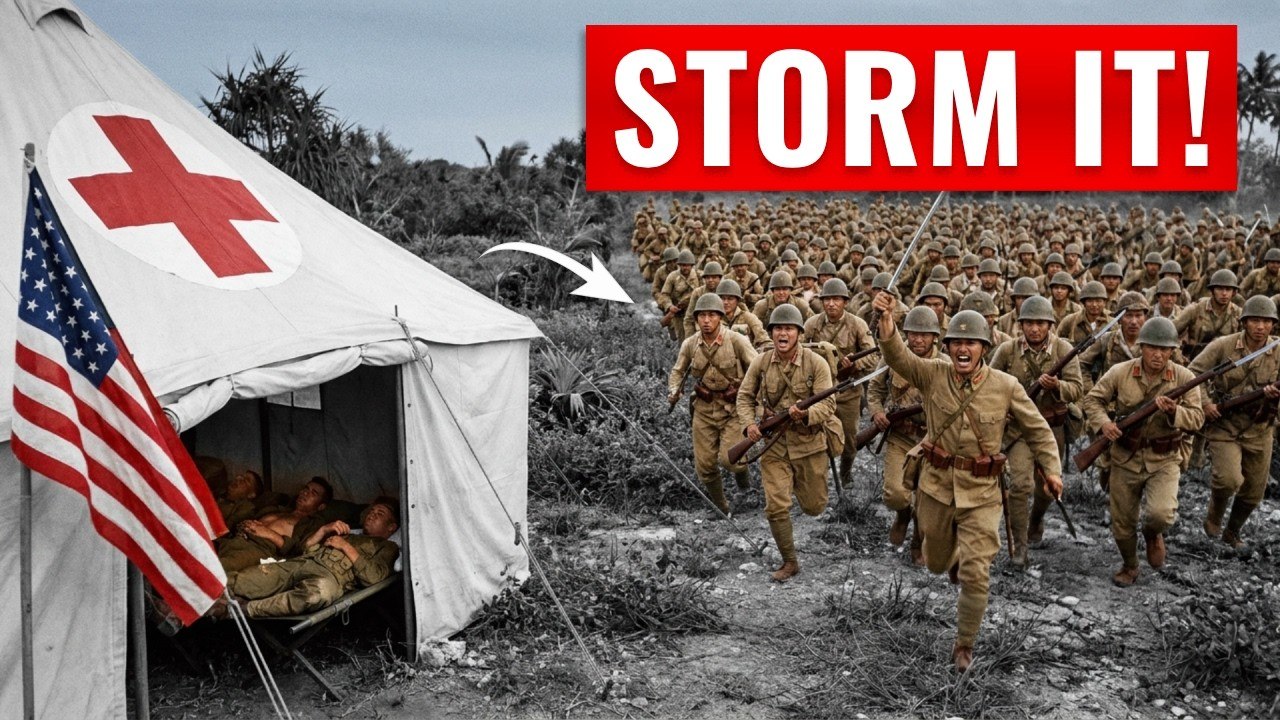 When 5,000 Japanese Stormed American Hospital — One Dentist Walked Out With a Machine Gun