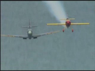 Spitfire versus Red Bull Air Race MX2