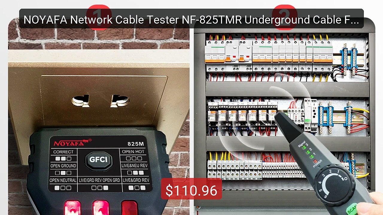 NOYAFA Network Cable Tester NF-825TMR Underground Cable Finder High... -- Top Rated 2026 | Buy Now!