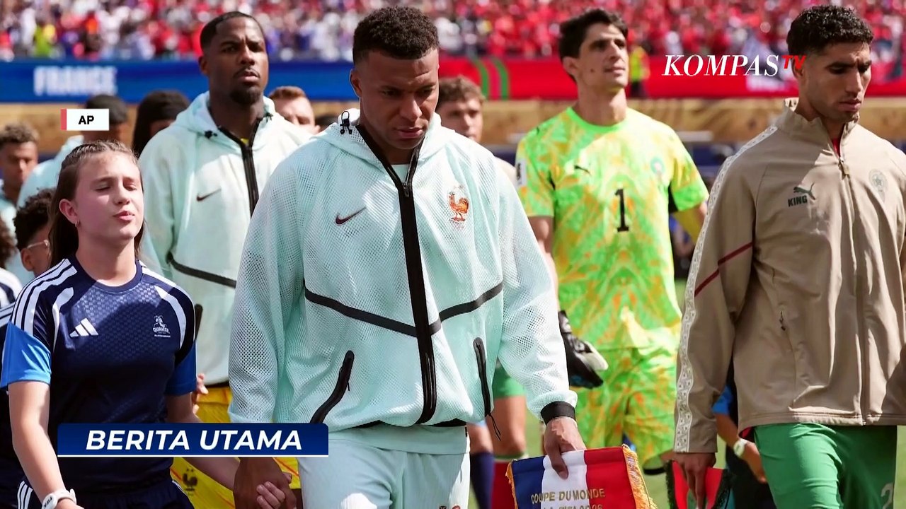 Mbappe Cetak Gol Lagi, Antar Perancis Melaju ke...
