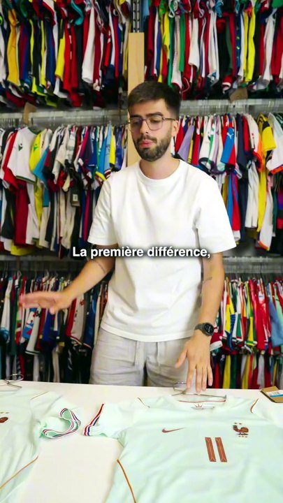Quelles sont les différences entre un vrai et un faux maillot?