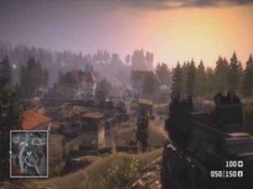Videotest Battlefield Bad Company - X360