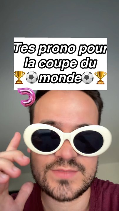 Tes prono pour la coupe du monde 🏆⚽️