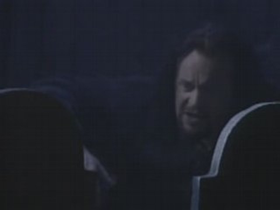 Undertaker at graveyard talks to his parents