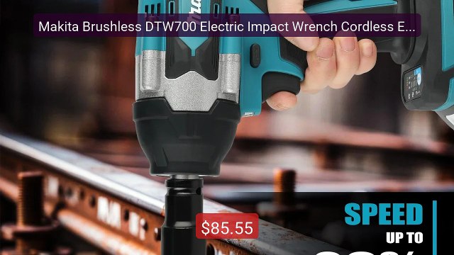 Makita Brushless DTW700 Electric Impact Wrench Cordless Ele... Top Pick 2026 | Unbeatable Price!