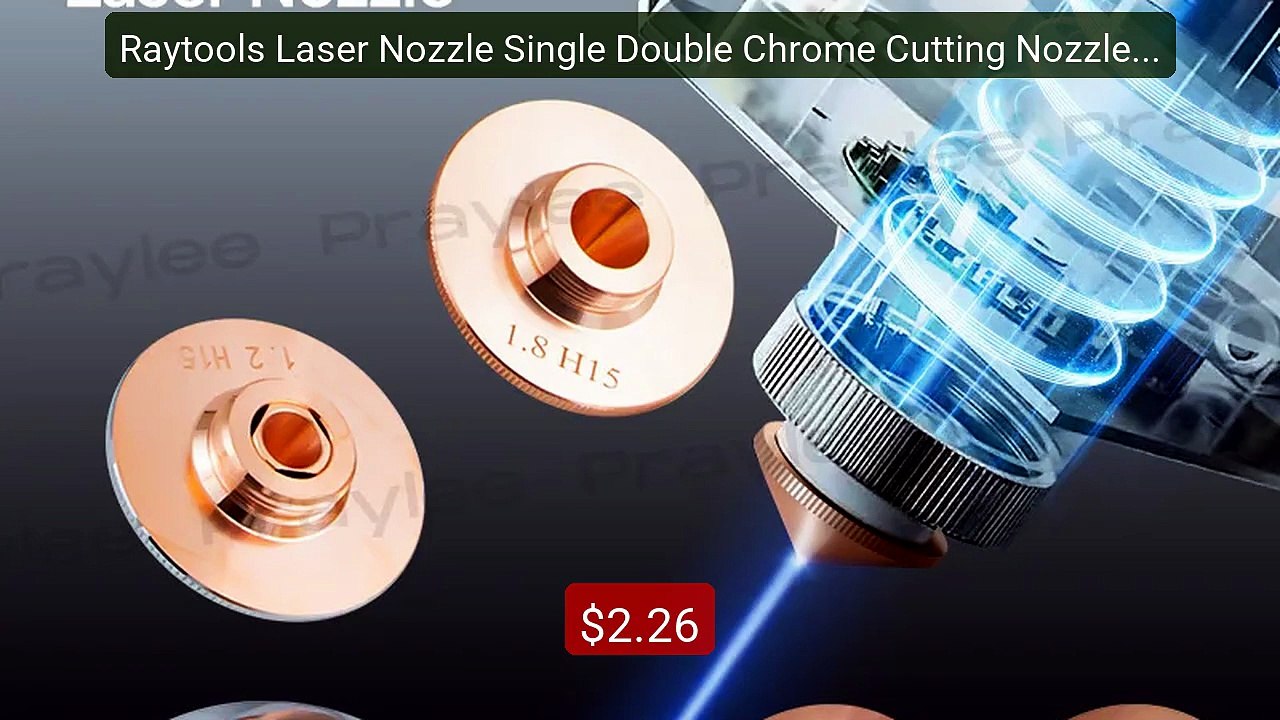 Raytools Laser Nozzle Single Double Chrome Cutting Nozzles ... -- Top Pick 2026 | Unbeatable Price!