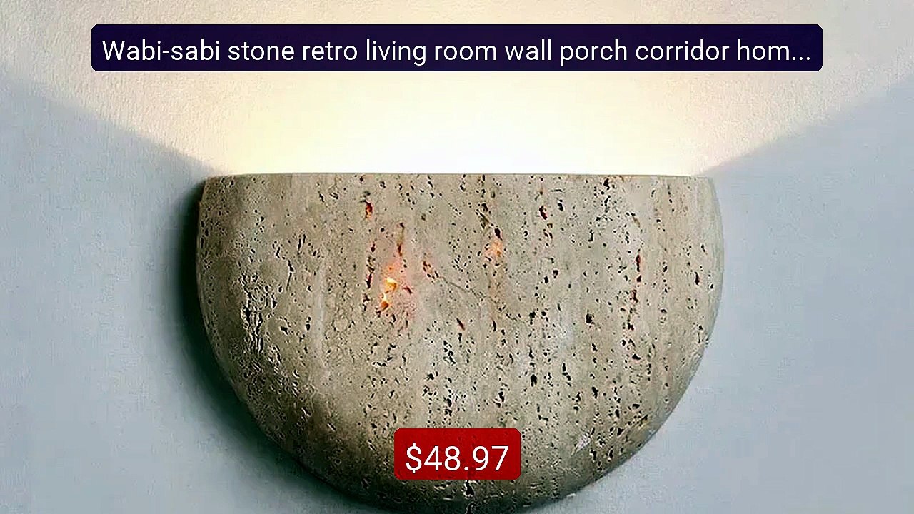 Wabi-sabi stone retro living room wall porch corridor homestay... -- Hot Deal 2026 | Limited Offer!