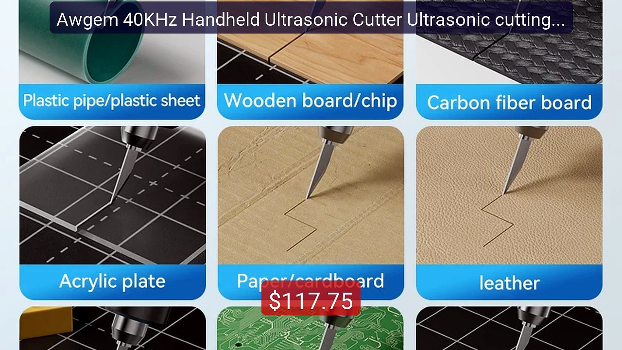 Awgem 40KHz Handheld Ultrasonic Cutter Ultrasonic cutting k... -- Top Pick 2026 | Unbeatable Price!