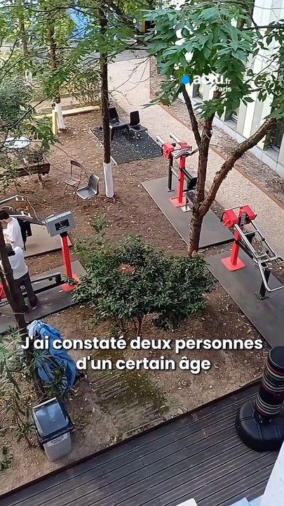 Machines de muscu dans un Emmaüs Solidarité