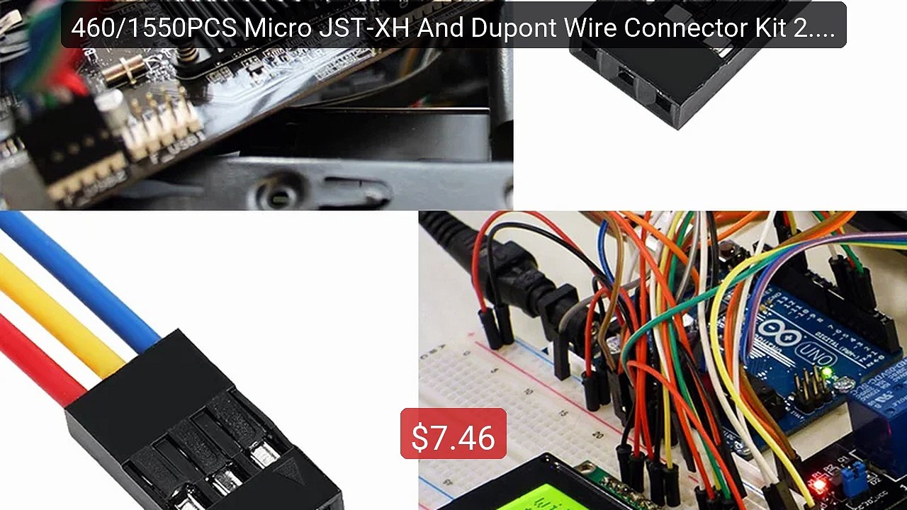 460/1550PCS Micro JST-XH And Dupont Wire Connector Kit 2.54mm ... -- Hot Deal 2026 | Limited Offer!