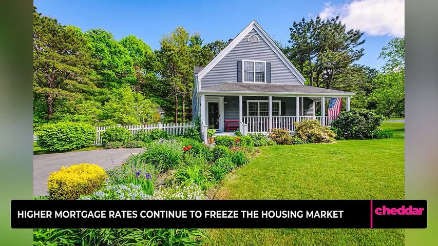 Higher Mortgage Rates Continue To Freeze The Housing Market
