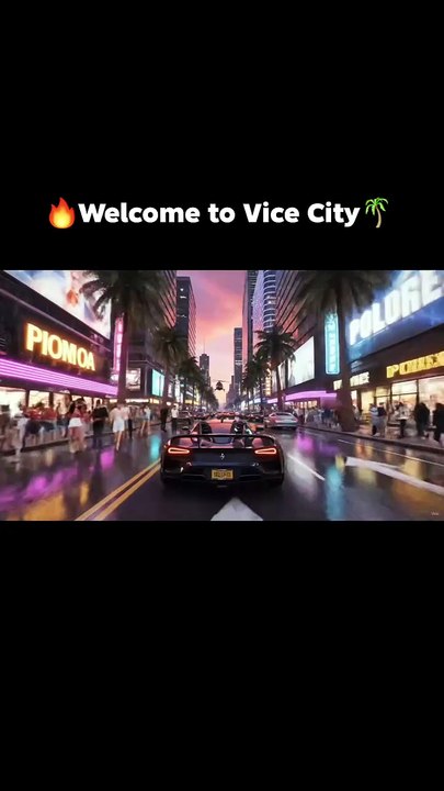 📺Inspirée de #GTA6 🔥 Bienvenue à #ViceCity 🌴🎬ABONNES-TOI & METS UN COM' STP MERCI📺🙏😉😎💖