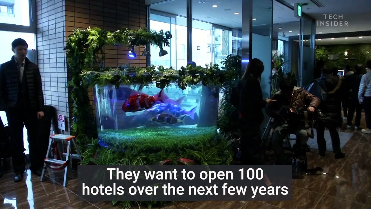 These Japanese hotels are run almost entirely by robots — and they want to expand to 100 more locations