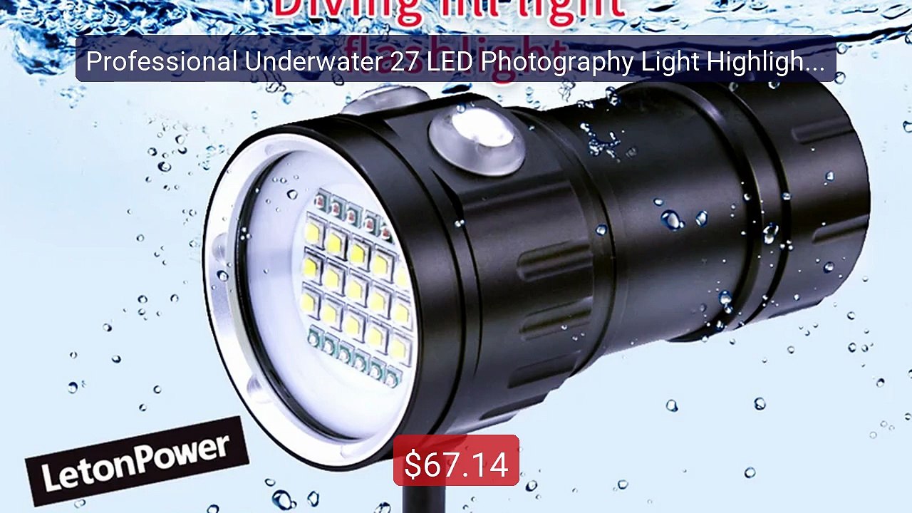 Professional Underwater 27 LED Photography Light Highlight Lam... -- Hot Deal 2026 | Limited Offer!