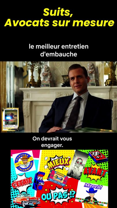 📺#1 Suits, Avocats sur mesure🎬ABONNES-TOI & METS UN COM' STP MERCI📺🙏😉😎💖