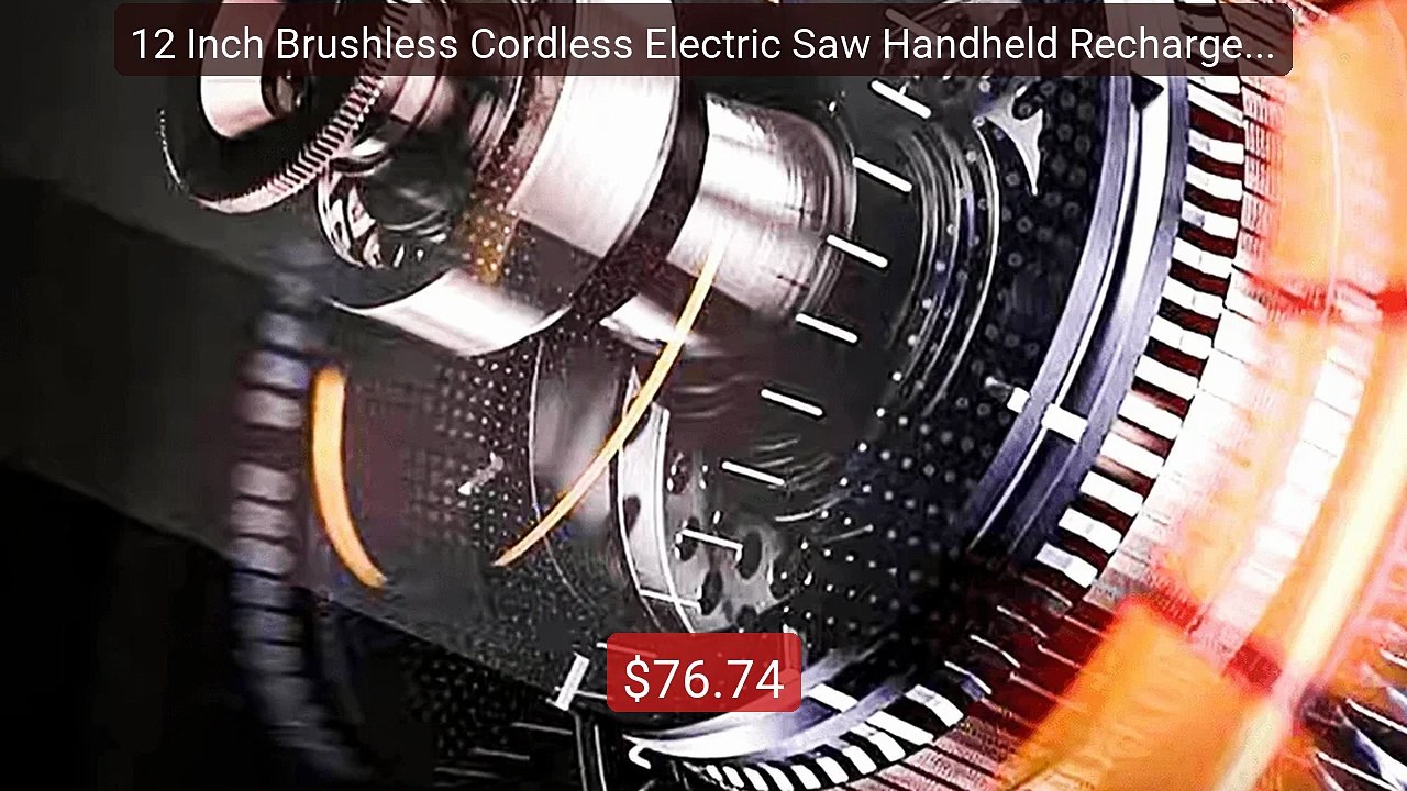 12 Inch Brushless Cordless Electric Saw Handheld Rechargeable ... -- Best Buy 2026 | Great Quality!