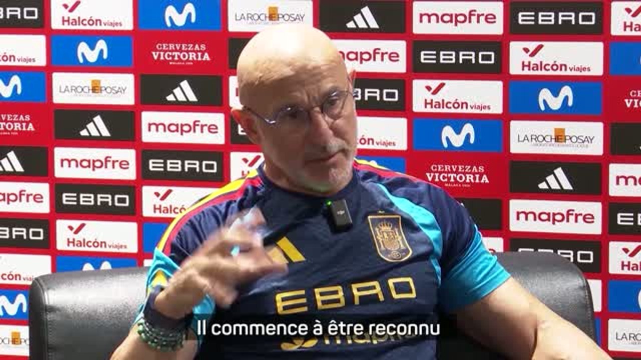 Espagne - De la Fuente : “Oyarzabal est dans le top 5 mondial des avant-centres”