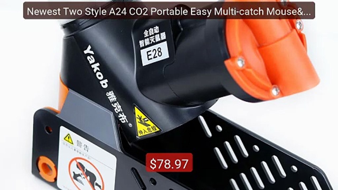 Newest Two Style A24 CO2 Portable Easy Multi-catch Mouse&Ra... -- Top Pick 2026 | Unbeatable Price!