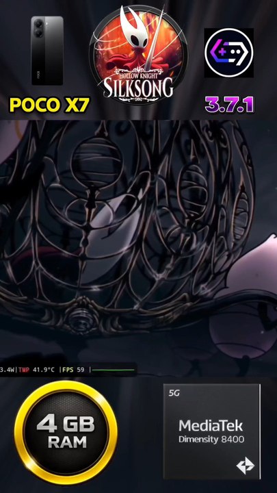Hollow Knight silksong bannerhub poco x7 pro