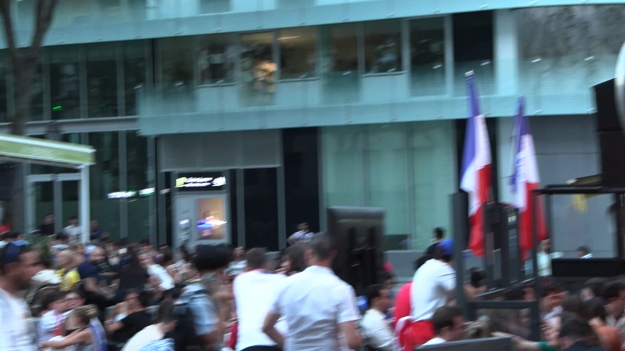 Así vivió París los cuartos de final entre Francia y Marruecos en el Mundial