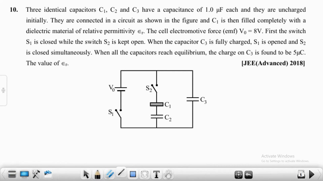 JEE Advanced 2018 Capacitor PYQ 🔥 | 99% Students Get This Dielectric Question Wrong!