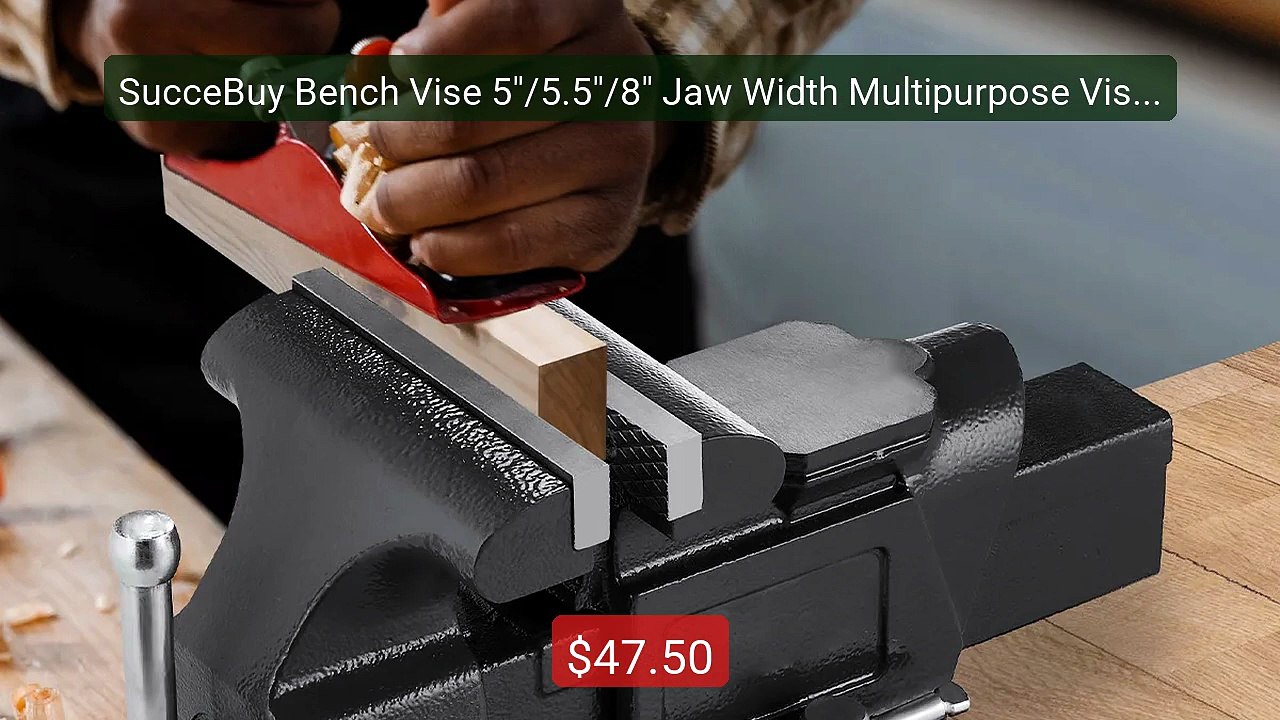 SucceBuy Bench Vise 5"/5.5"/8" Jaw Width Multipurpose Vise wi... -- Amazing Value 2026 | Must Have!