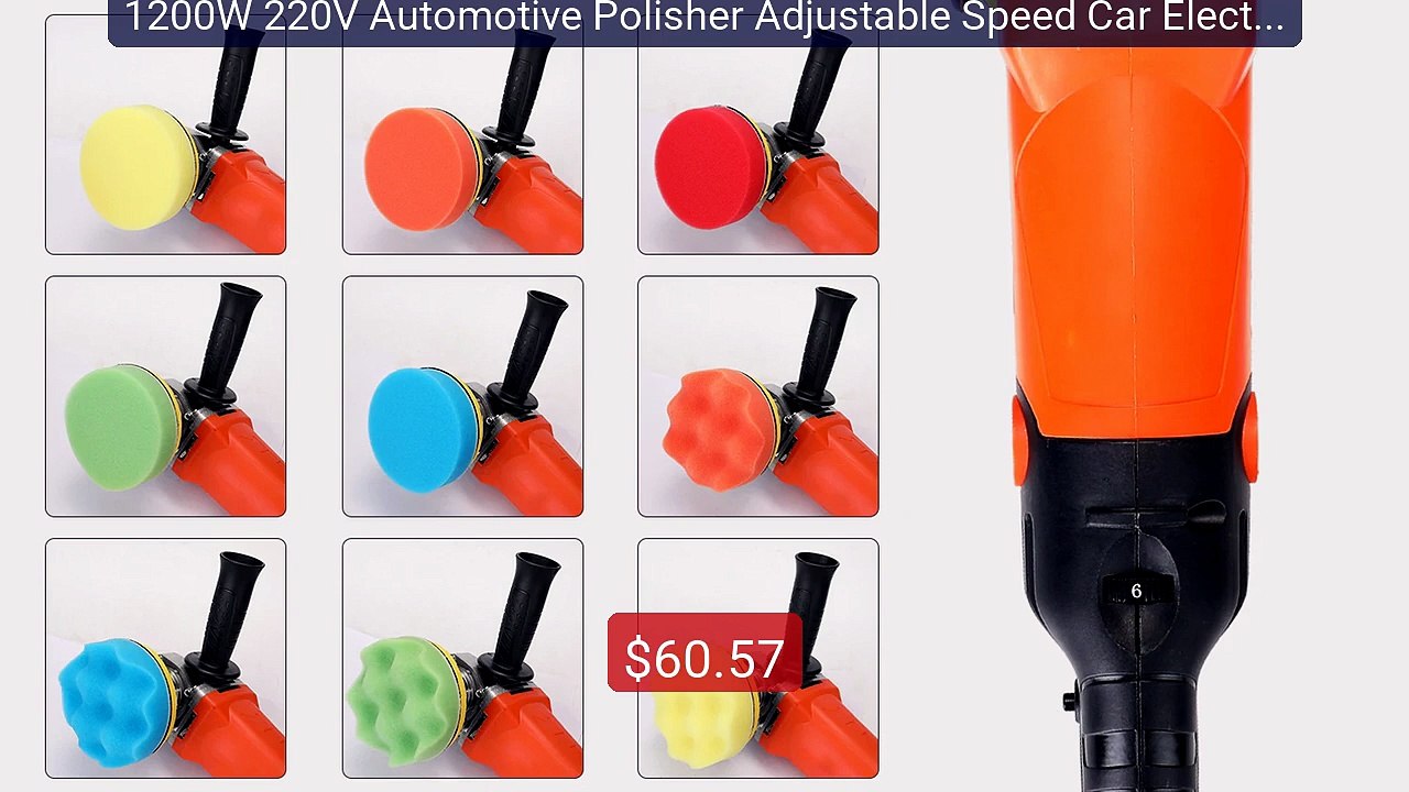 1200W 220V Automotive Polisher Adjustable Speed Car Electric ... -- Amazing Value 2026 | Must Have!