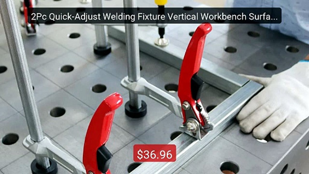 2Pc Quick-Adjust Welding Fixture Vertical Workbench Surface Hold D... -- Best Deal 2026 | Shop Now!