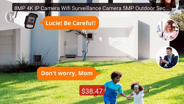 8MP 4K IP Camera Wifi Surveillance Camera 5MP Outdoor Securtiy CCT... Best Deal 2026 | Shop Now!