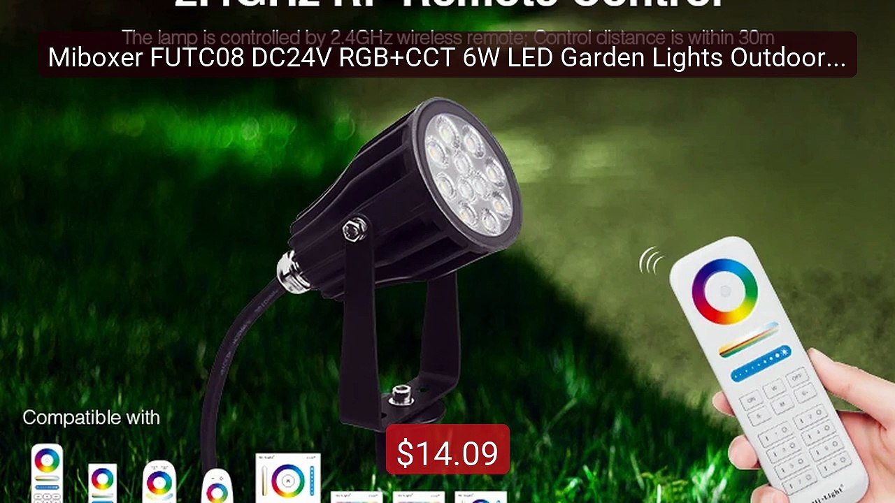 Miboxer FUTC08 DC24V RGB+CCT 6W LED Garden Lights Outdoor Light IP6... -- Top Rated 2026 | Buy Now!