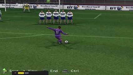 PES 5 SKILL Edmundo Free Kick ( PRO EVOLUTION SOCCER 5 ) GAMEPLAY #gamingvideo