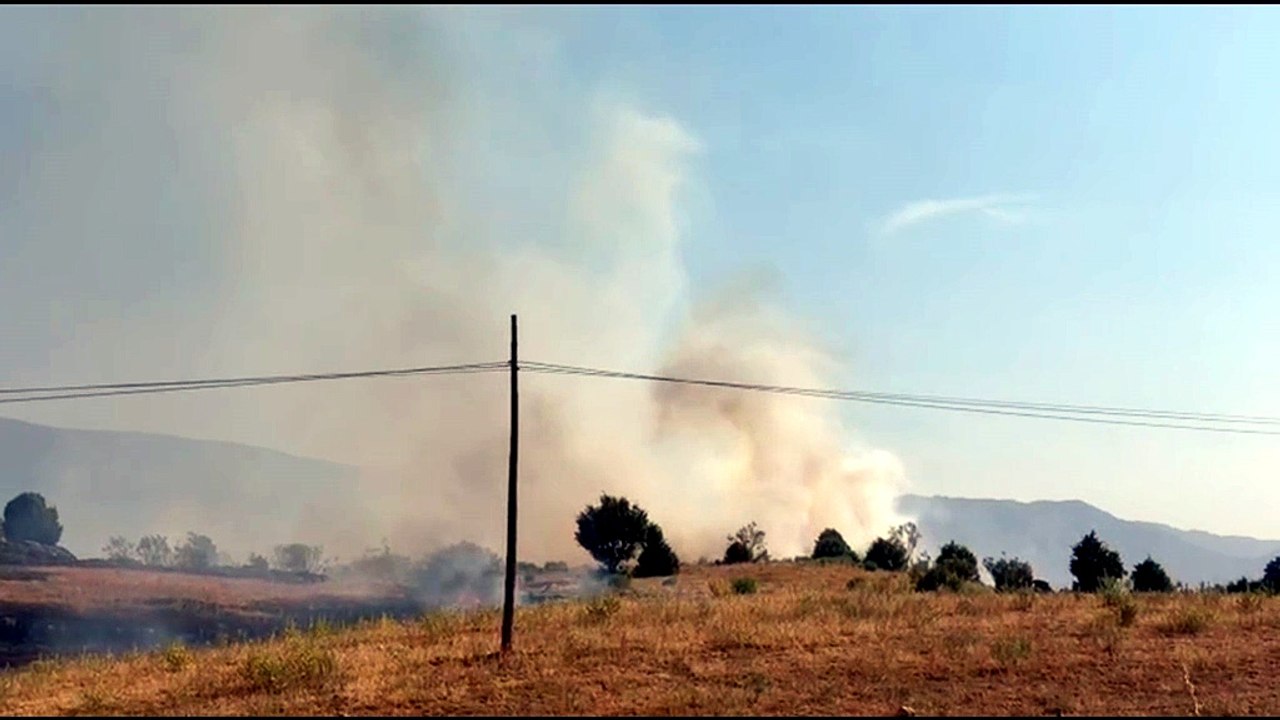 Incendio en El Barraco