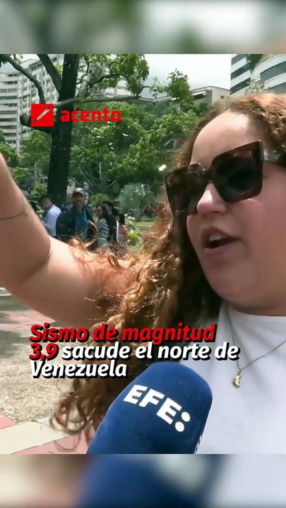 Sismo de magnitud 3,9 sacude el norte de Venezuela