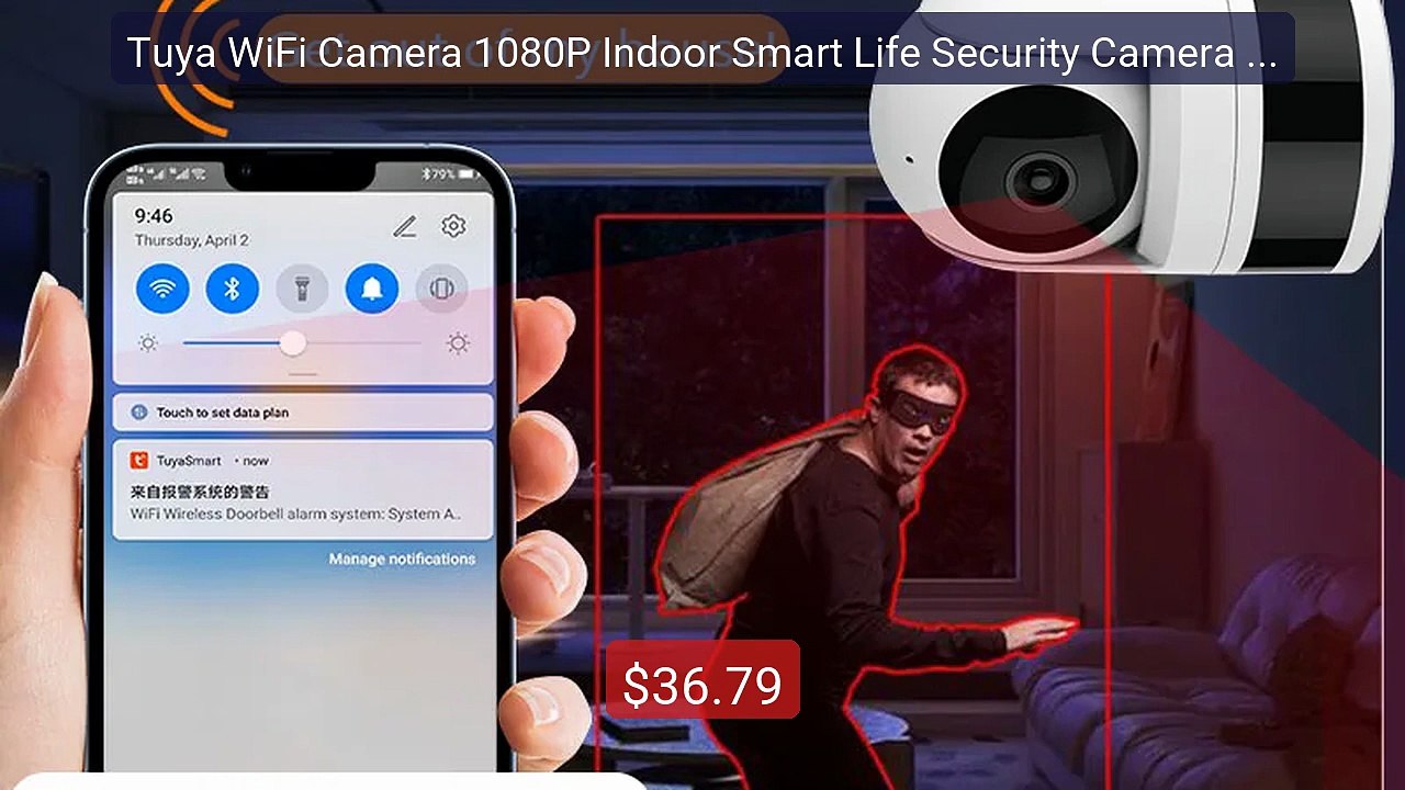 Tuya WiFi Camera 1080P Indoor Smart Life Security Camera Baby Monit... -- Top Rated 2026 | Buy Now!