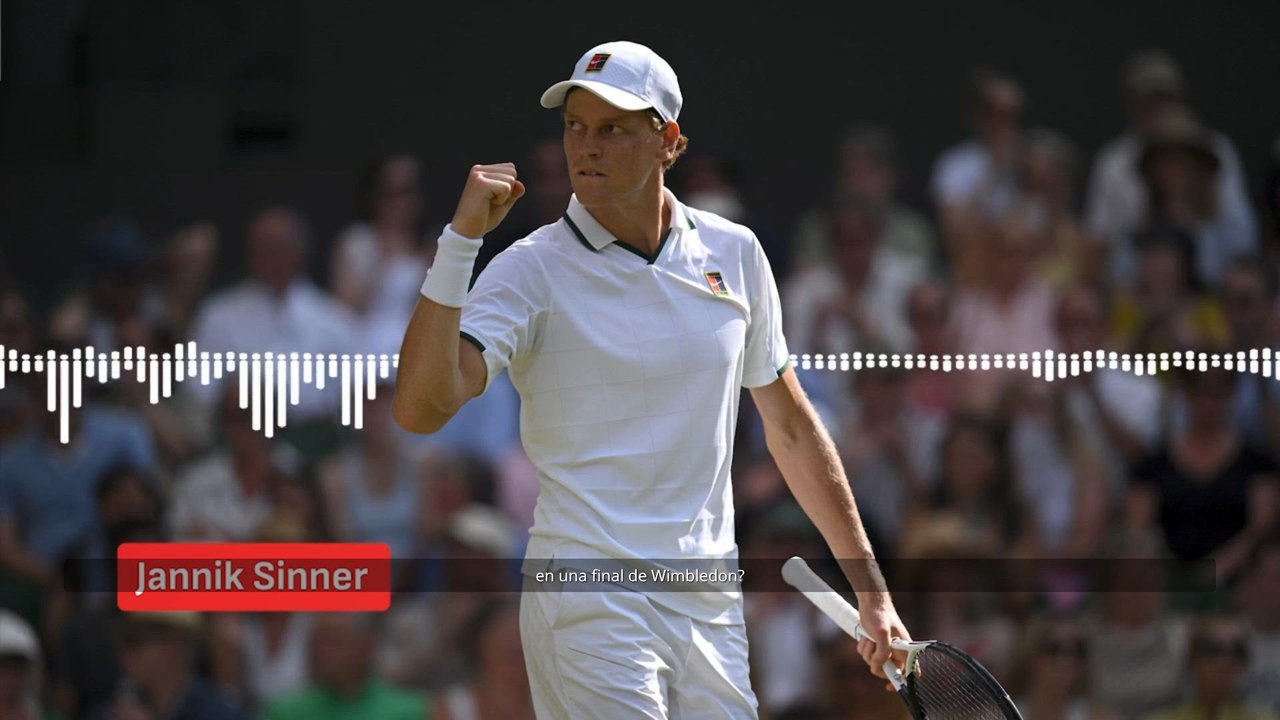 EL VIRAL DISCURSO de JANNIK SINNER tras ELIMINAR a DJOKOVIC de WIMBLEDON