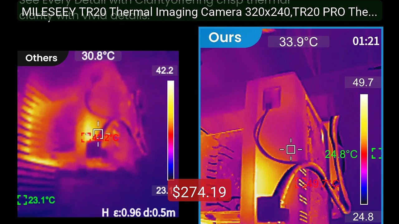 MILESEEY TR20 Thermal Imaging Camera 320x240,TR20 PRO Thermogr... -- Best Buy 2026 | Great Quality!