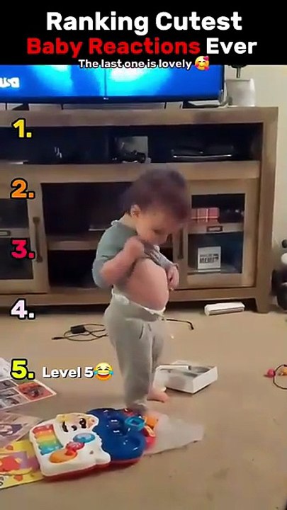 Baby Reaction Ever. The last one is Lovely😘