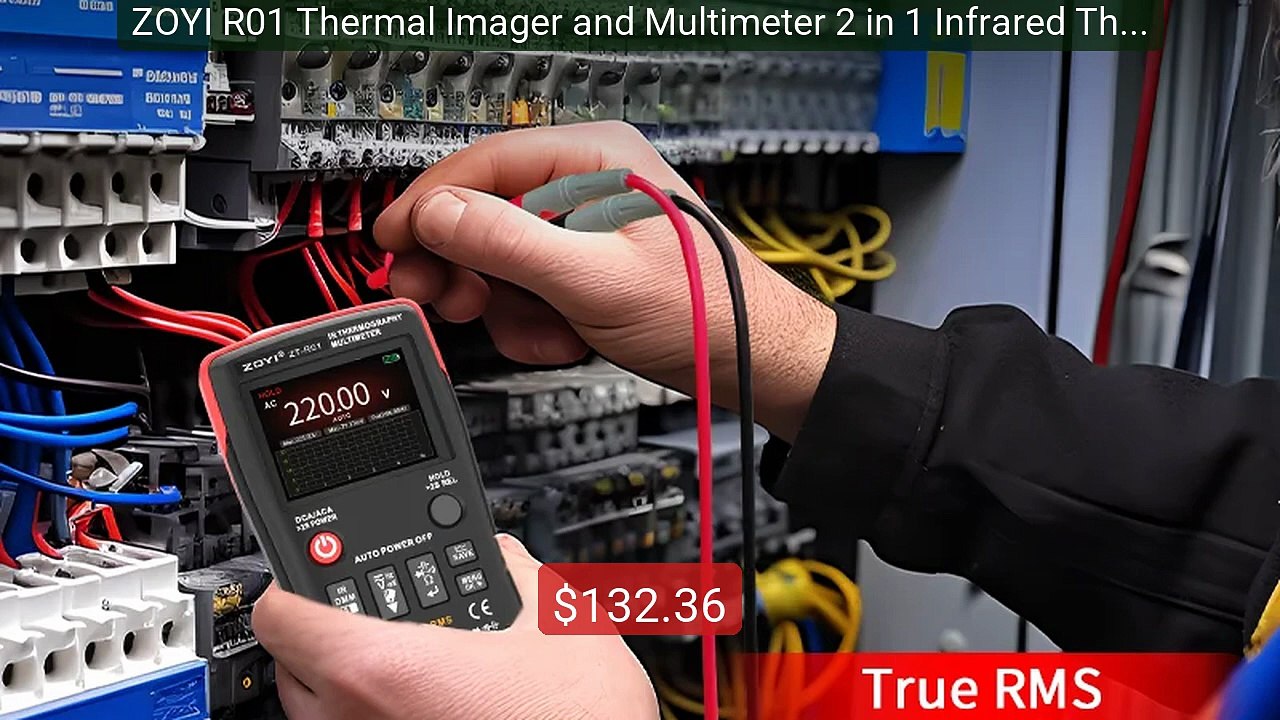 ZOYI R01 Thermal Imager and Multimeter 2 in 1 Infrared Thermom... -- Hot Deal 2026 | Limited Offer!