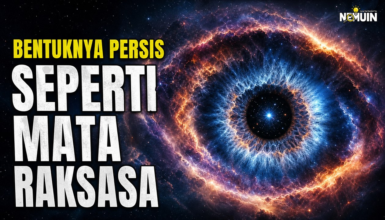 Nebula Raksasa di Luar Angkasa yang Menyerupai Mata Kosmik yang Misterius