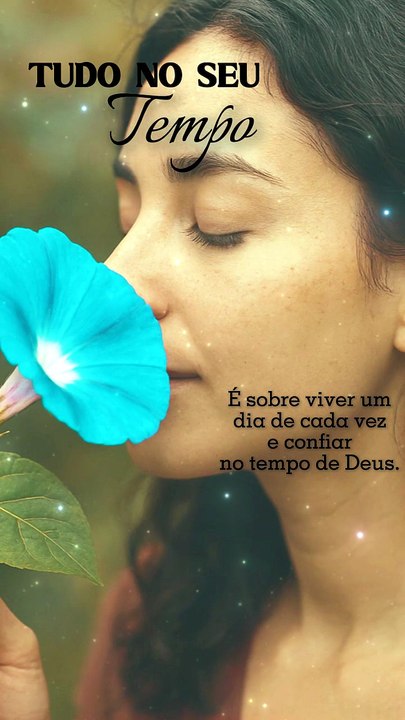 Tudo no seu tempo
