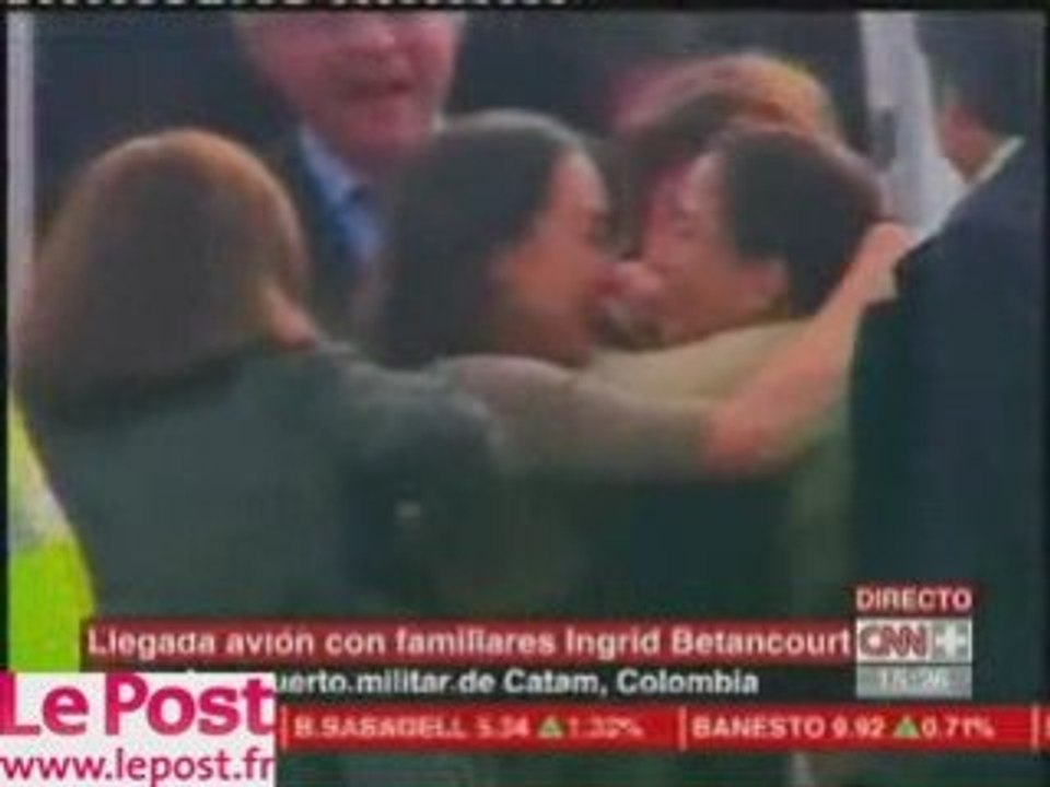 Ingrid retrouve  ses enfants