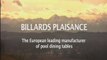Billards Plaisance Pool dining tables European manufacturer