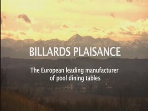 Billards Plaisance Pool dining tables European manufacturer