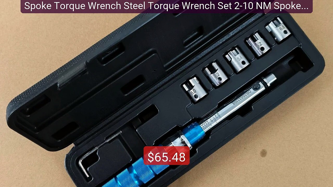 Spoke Torque Wrench Steel Torque Wrench Set 2-10 NM Spoke Tighteni... -- Best Deal 2026 | Shop Now!