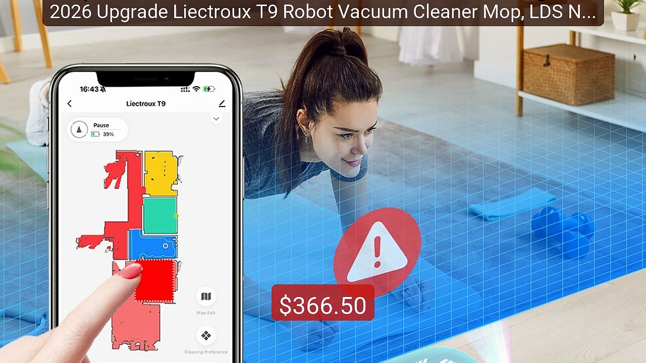 2026 Upgrade Liectroux T9 Robot Vacuum Cleaner Mop, LDS Nav... -- Top Pick 2026 | Unbeatable Price!